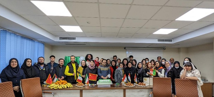 مراسم جشن میلاد ویژه دانشجویان غیر ایرانی دانشگاه برگزار شد